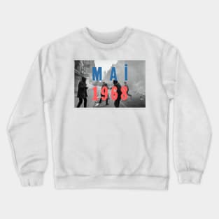 Mai 1968 - French Riots Design Crewneck Sweatshirt